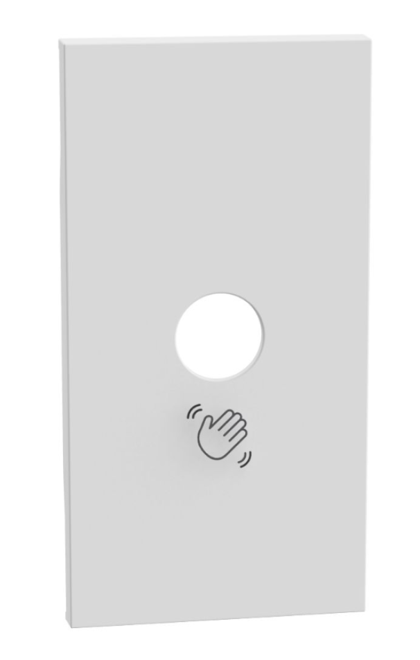 Cover per pulsanti touchless Bticino Living Now 2 moduli bianco - KW70M2 01