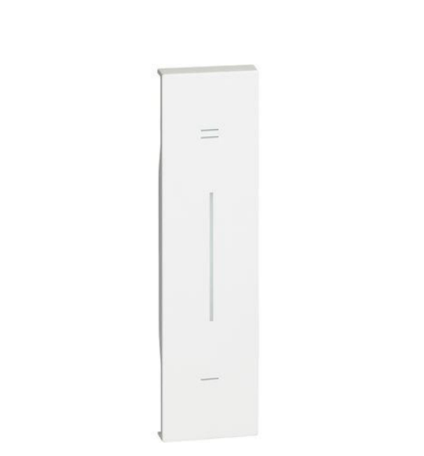 Cover per dimmer Bticino Living Now 1 modulo 3 fili bianco KW19 - KW01N 01