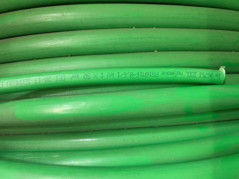 cavi cavi al metro cavo fg16m16 unipolare fg16 verde 1 conduttore da 50mmq senza giallo verde fg7om1-1x50 fg16m16-1x50