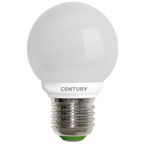 century century lampadina globo micro golf 9w luce naturale attacco e27 h1g-092740