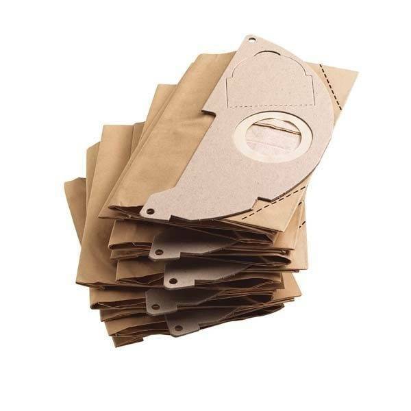 karcher karcher 5 sacchetti filtro carta doppio strato 6.904-322.0 6904322