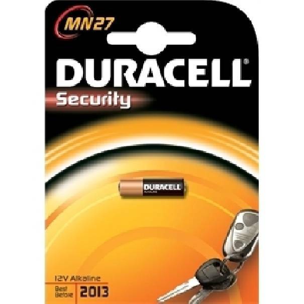 duracell duracell security batteria per dispositivi allarme e telecomandi mn27