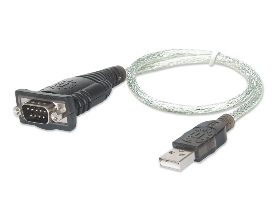 Adattatore da USB a seriale IC Intracom da 45cm trasparente - 205146 01