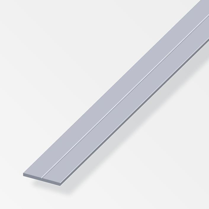 Barra piatta Alfer Aluminium 23.5x2mm lunghezza 2.5m - 25830 01