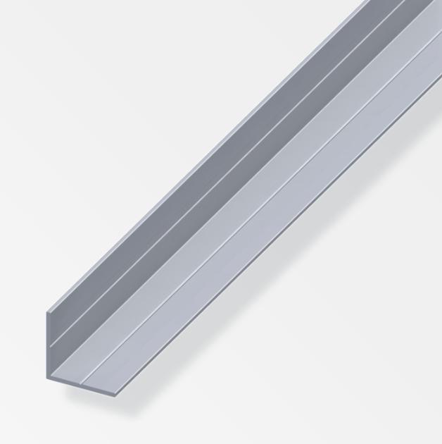 Profilo angolare con lati uguali Alfer Aluminium lunghezza 2,5m - 25586 01