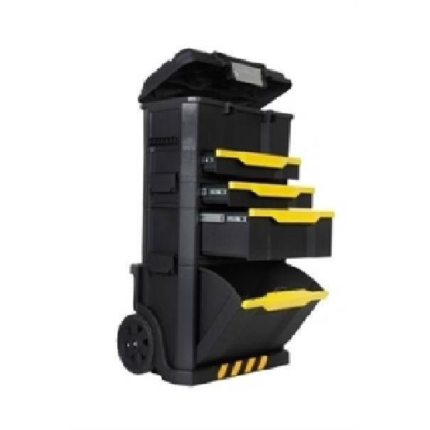 stanley stanley mobile 3 in 1 con rotelle rolling workshop 1-79-206