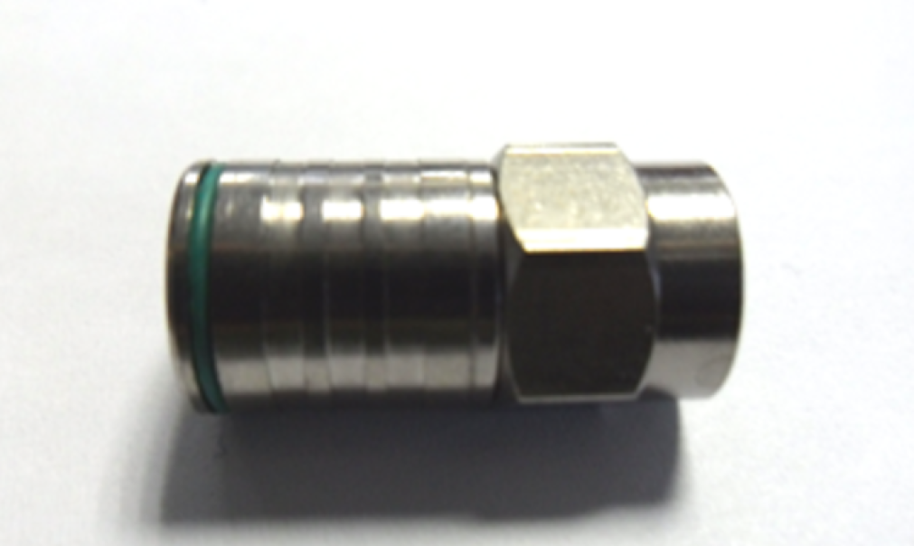 Connettore F maschio Micro Tek per cavi coassiali diametro esterno 6.6mm - CC99900399 01