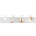  ventilatore moderno LED  