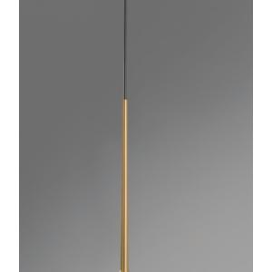 Sospensione led  stick 6.1w 3000k dorato satinato - 1586.25/ww/st