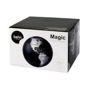 Mappamondo magic 360° rotatorio colore nero 26803