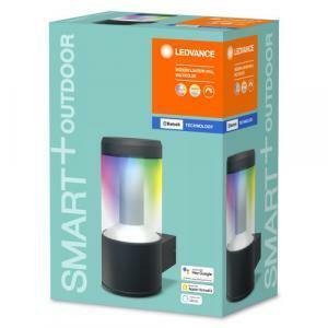 Applique smart+ bluetooth modern lantern wall rgbw smt184572bt