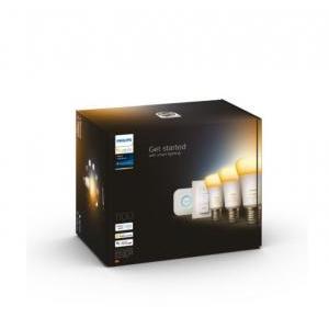 Starter kit 3 lampadine e27 11w white ambiance + bridge + dimmer switch 929002468403 29123200