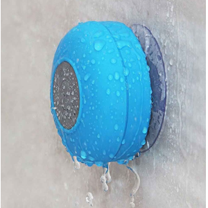 Altoparlante bluetooth impermeabile  acqua speaker blu - igz114