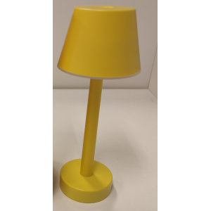 Lampada da tavolo led ricaricabile  grillo 3w 3000k giallo - 97901/01