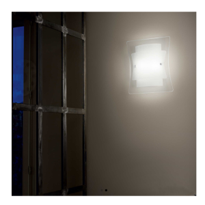 Lampada da parete  triplo ap1 1xe27 max 60w bianco - 026473