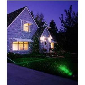 Proiettore a laser per esterno con luce fissa e lampeggiante in movimento colore rossa e/o verde 86016910 860 16910