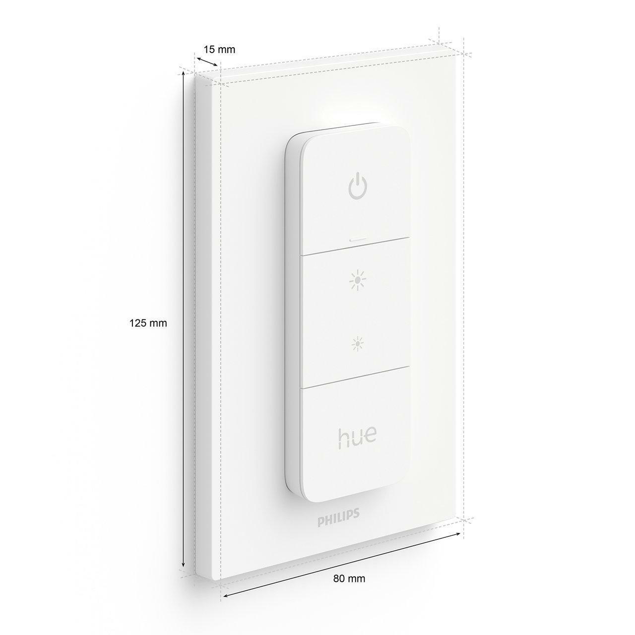 philips hue philips hue dimmer switch wifi a batteria bianco 929002398602 27461700