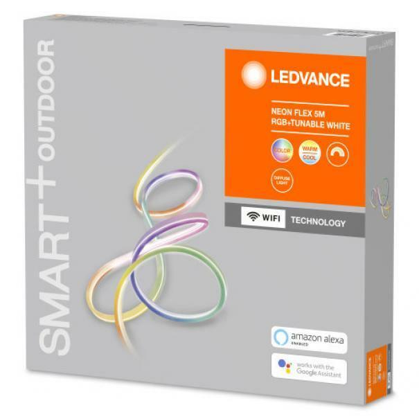 ledvance ledvance striscia smart+ wifi neon flex 5mt rgbw ip44 lum504806wf
