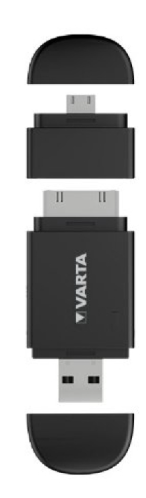 Mini caricabatterie Varta 400mAh 30x79x13,5mm nero - 57916101401 02