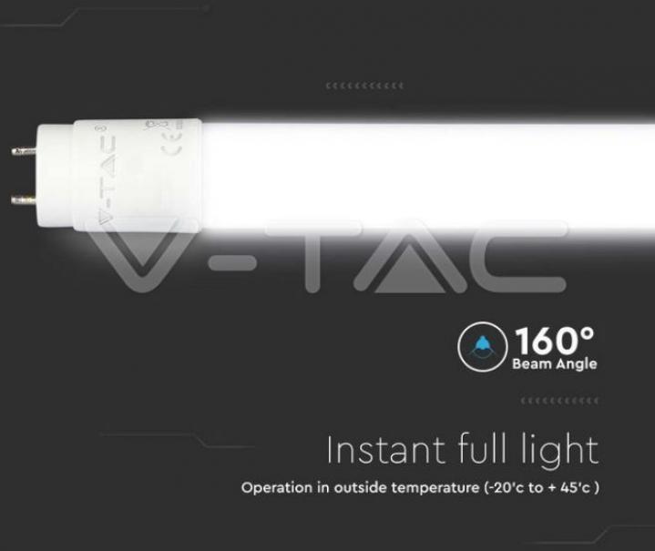v-tac tubo led chip samsung v-tac 21674 vt-152-150cm-24w 4000k