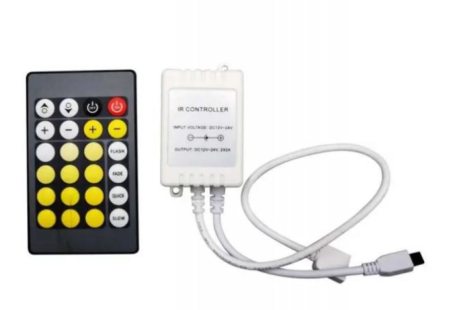 v-tac controller a infrarossi v-tac 2901 vt-2425 -con telecomando-3in1