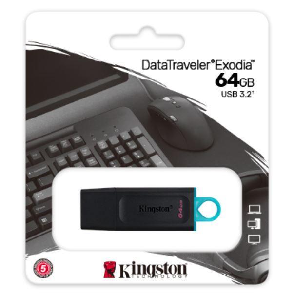 Pen drive Kingston DataTraveler Exodia 64GB USB 3.2 - DTX64GB 02