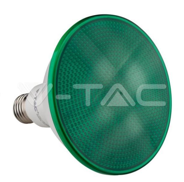 Lampadina led PAR38 V-tac 17W E27 luce verde VT-1227 - 92067 02