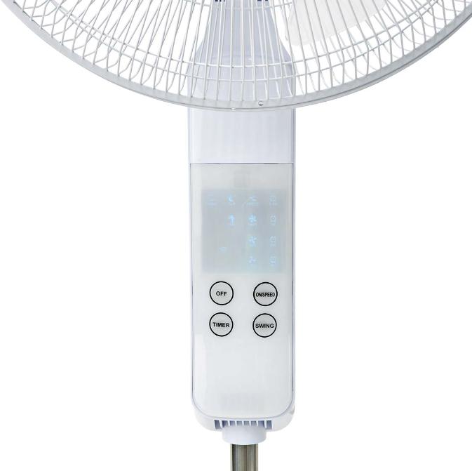 Ventilatore a piantana Nedis Smart Wifi diametro 40cm bianco - FNST17CWT40W 02