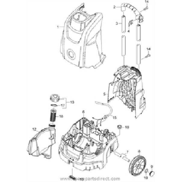 karcher karcher kit 2 ruote di ricambio per idropulitrici serie hds 4515320 4.515-320.0