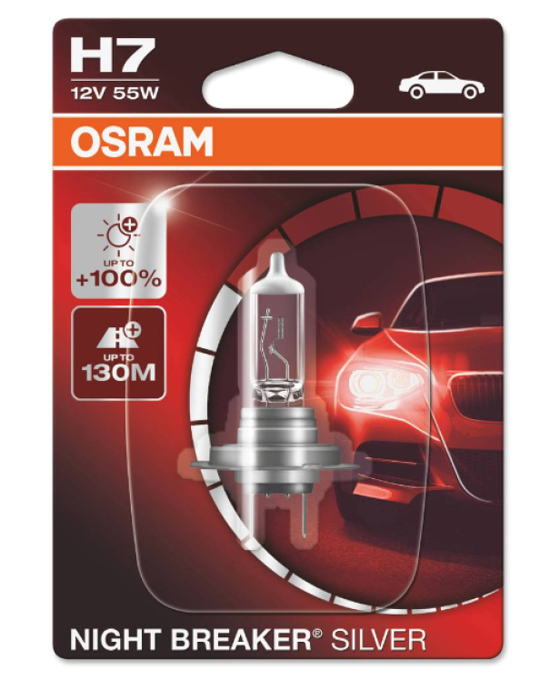 Lampada alogena per auto Osram PX26d 55W 12V - 64210NBS-01B 02