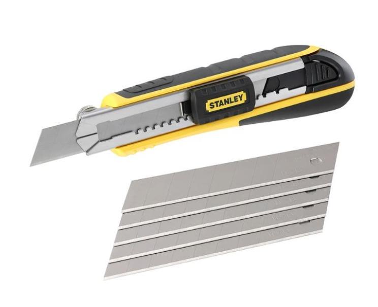 Taglierino 18mm in abs con blocca lama
