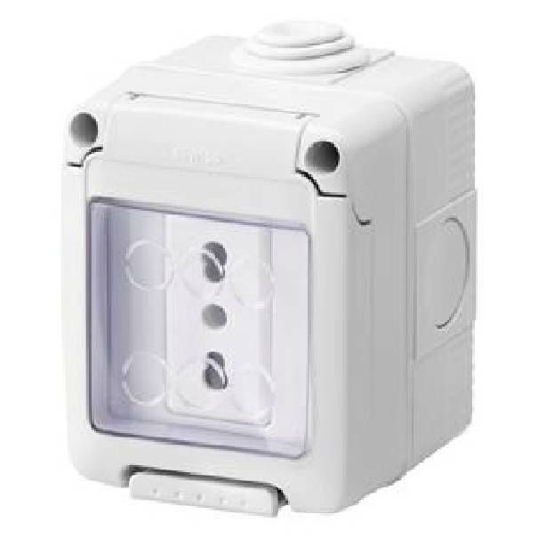 Gewiss Cuadro De Distribución Empotrado De 4 Módulos 148x165x23 Blanco Gw40237tb 11576