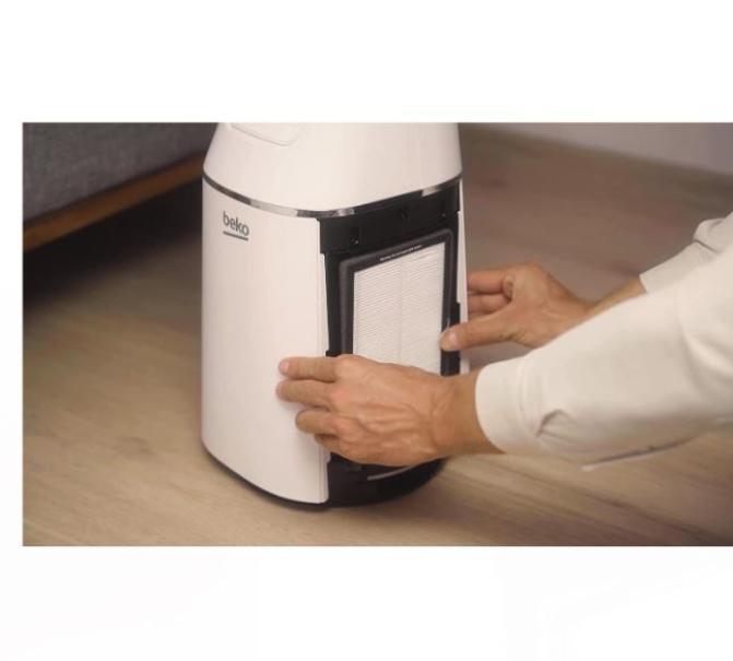 Ventilatore e purificatore d'aria Beko senza pale bianco - EBA6000W 03