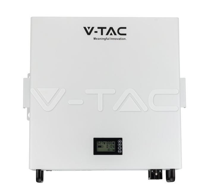 Batteria per il montaggio a parete V-tac 5.12kWh VT48100E - 11526 03