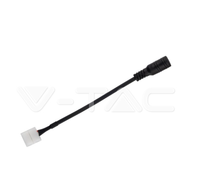 Connettore flessibile V-tac per striscia led 3528 DC femmina - 3507 03