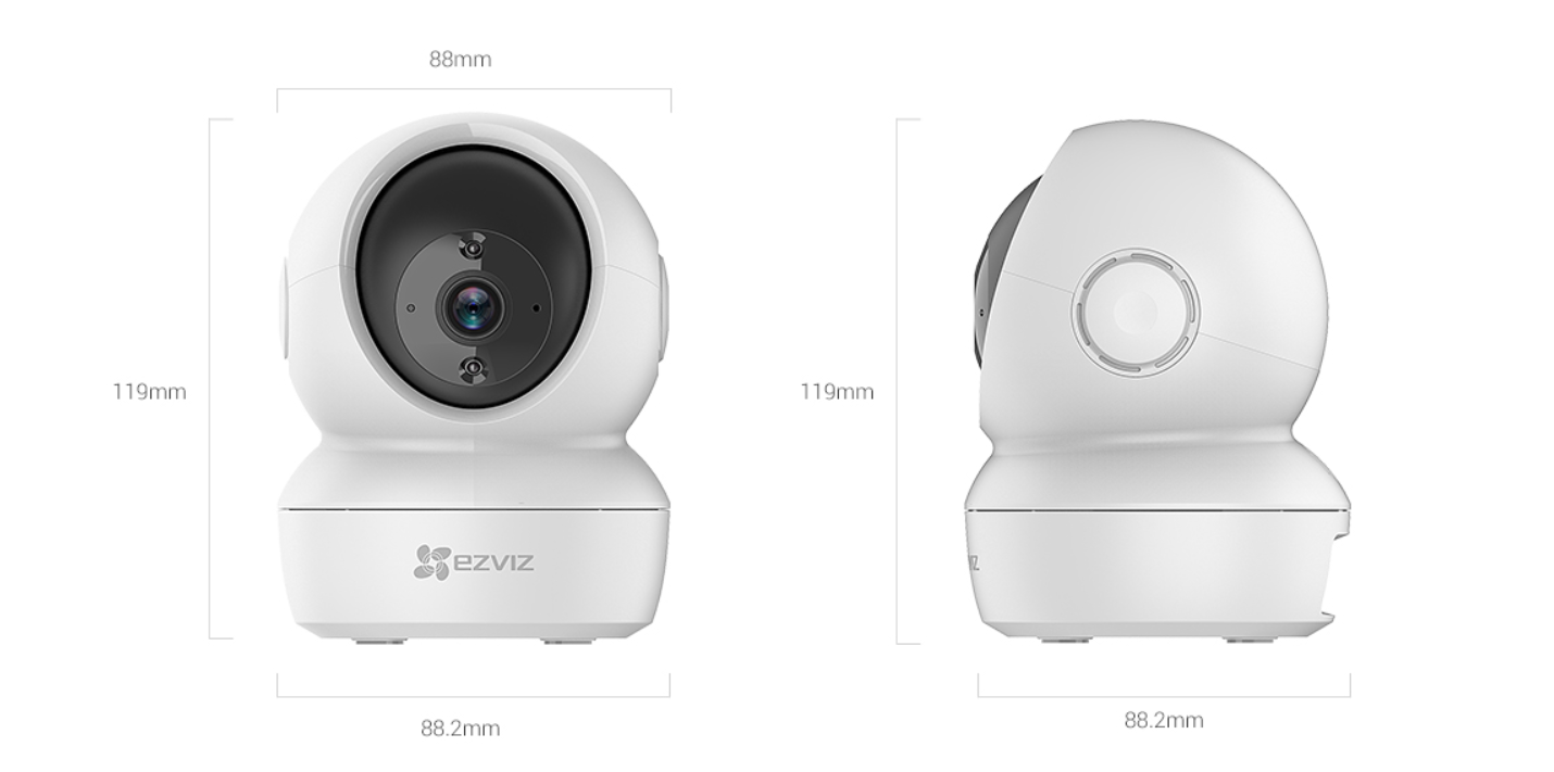 Kit smarthome Ezviz telecamera C6N + lampadina LB1 - INE325 03