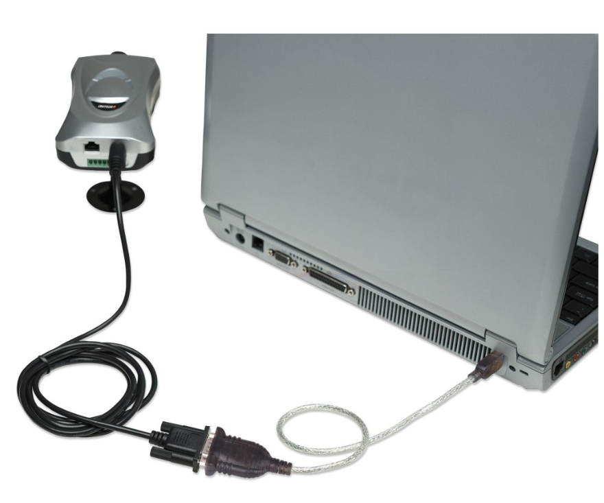 Adattatore da USB a seriale IC Intracom da 45cm trasparente - 205146 03
