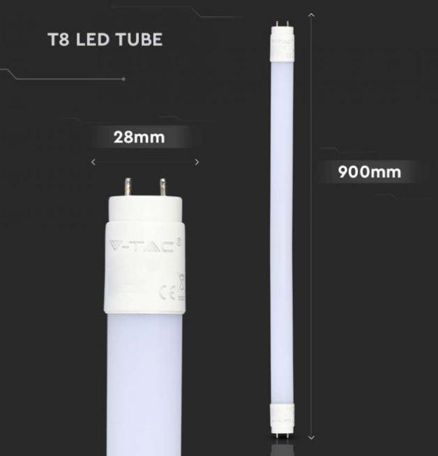 Tubo led T8 V-tac 14W G13 6500K 90cm VT-9077-N -6262- 216262 04