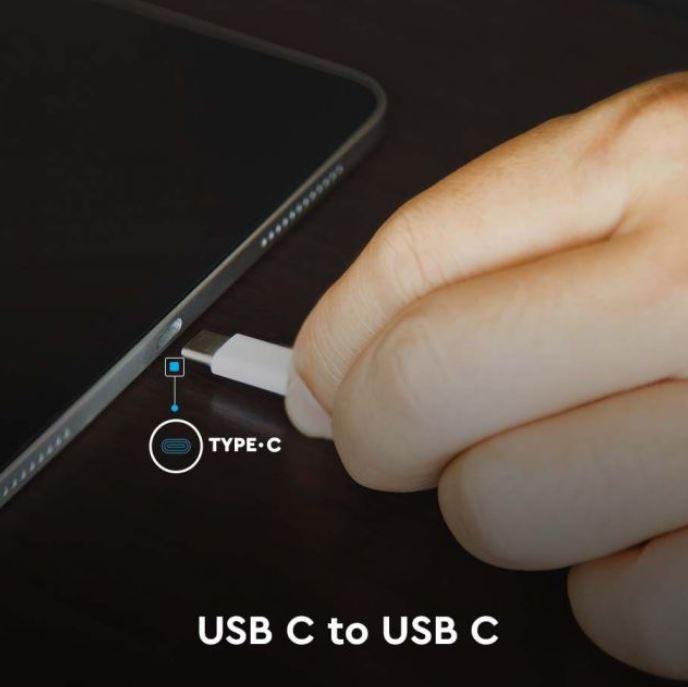 Cavo USB-C V-tac 1 metri nero VT-5303 - 7746 04