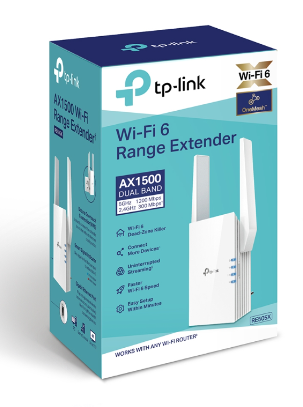 Ripetitore wifi TP-link OneMesh max 1200Mbps bianco - RE505X 04