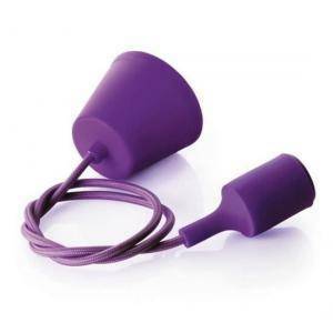 PERENZ PERENZ SOSPENSIONE IN GOMMA 40W E27 COLORE VIOLA 6238VI