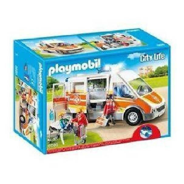 playmobil playmobil ambulanza luci e suoni