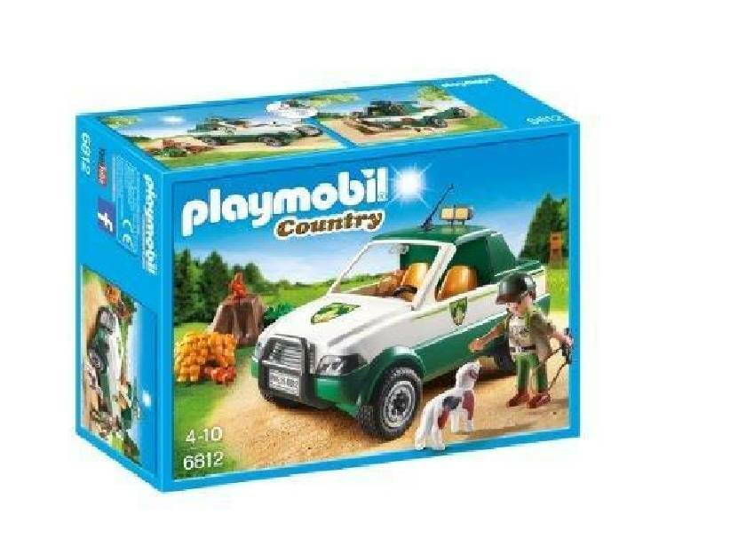 playmobil playmobil pick up del guardaboschi