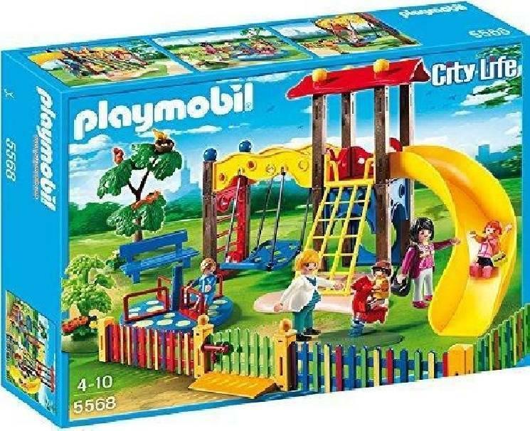 playmobil area gioco esterna per bambini playmobil 5568