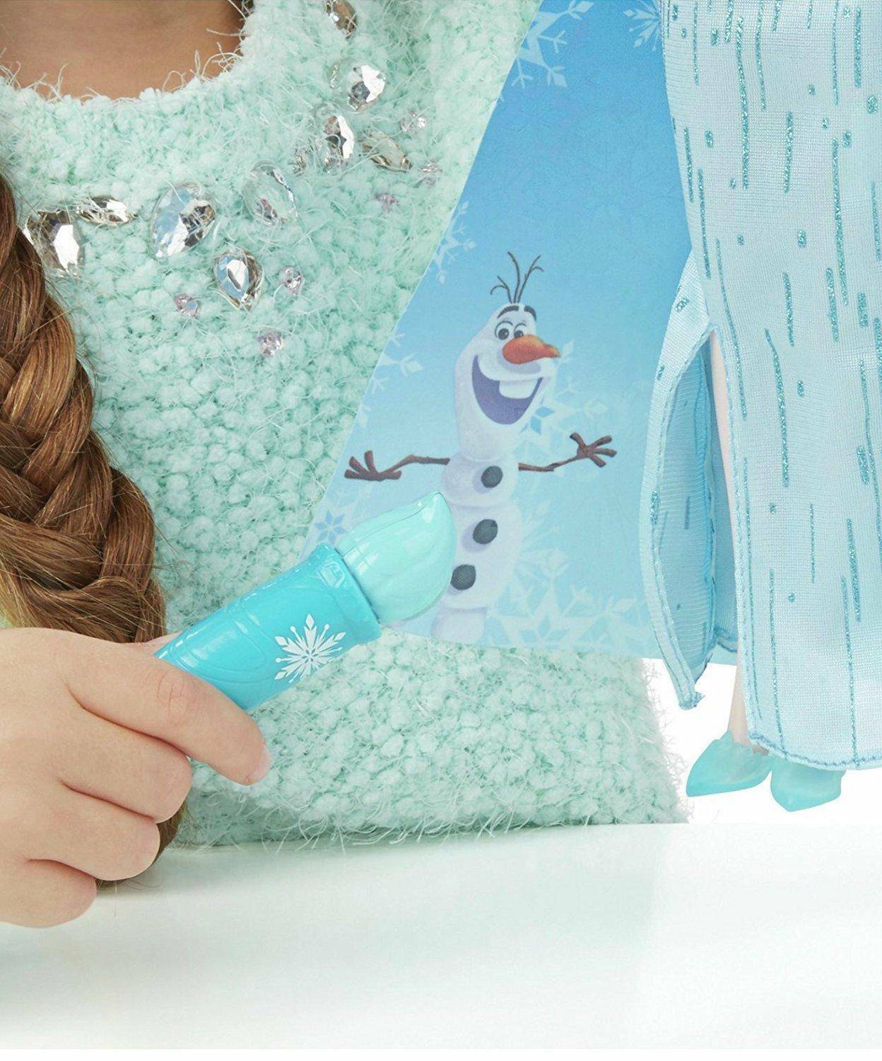 Frozen Disney Mantello Cambia Colore Elsa Bambola Doll HASBRO 