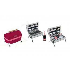 Champagne rose' sauvage 75 cl set barbecue