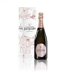 Champagne rose 75 cl in astuccio