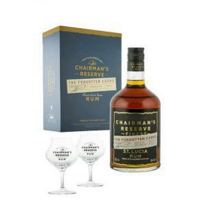 Rum chairman's reserve finest the forgotten cask 70 cl gift pack