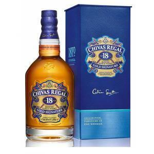 Regal blended scotch whisky 18 anni gold signature 70 cl in astuccio