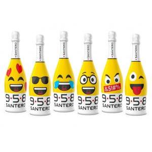 958 extra dry emoji pack 75 cl - 6 bottiglie